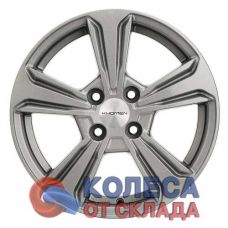 Khomen Wheels KHW1502 6x15/4x100 D54,1 ЕТ48 Gray