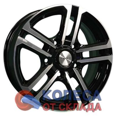 Khomen Wheels KHW1602 6,5x16/5x139.7 D98,6 ЕТ35 Black в г. Стерлитамак.