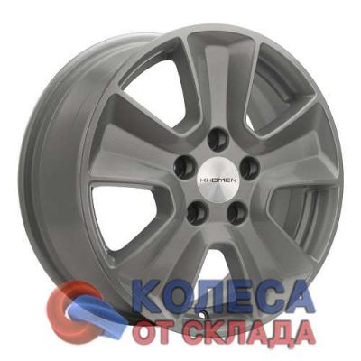 Khomen Wheels KHW1602 6,5x16/5x139.7 D98,6 ЕТ35 Gray-FP в г. Стерлитамак.