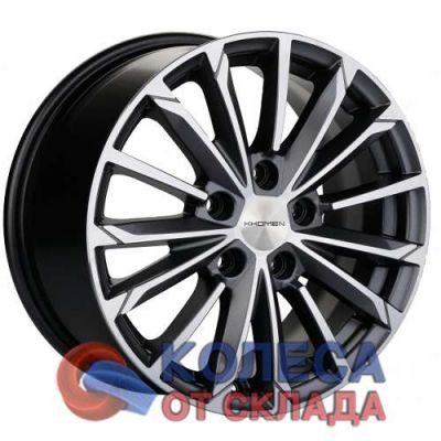 Khomen Wheels KHW1611 6,5x16/5x114.3 D67,1 ЕТ50 Black-FP в г. Стерлитамак.