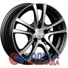 СКАД Дели 6x15/4x100 D54,1 ЕТ48 Черный Бархат