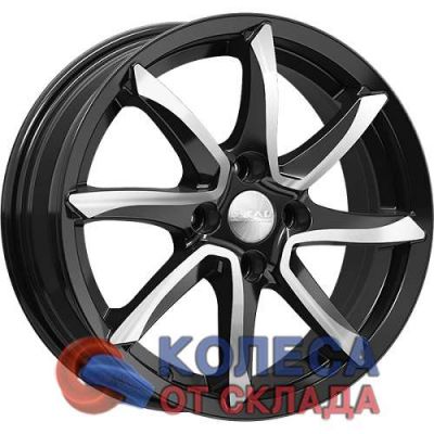 СКАД Осака 6x15/4x100 D54,1 ЕТ48 Алмаз Бархат в г. Стерлитамак.